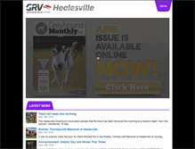 Tablet Screenshot of healesville.grv.org.au